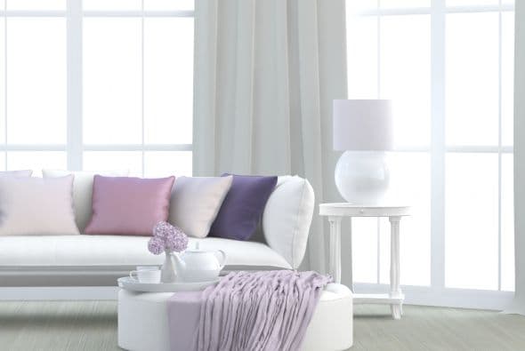 7. ‘Prints’ pasteles. Tu objetivo debería ser alegrar tu casa oscura, para que no luzca sombría.