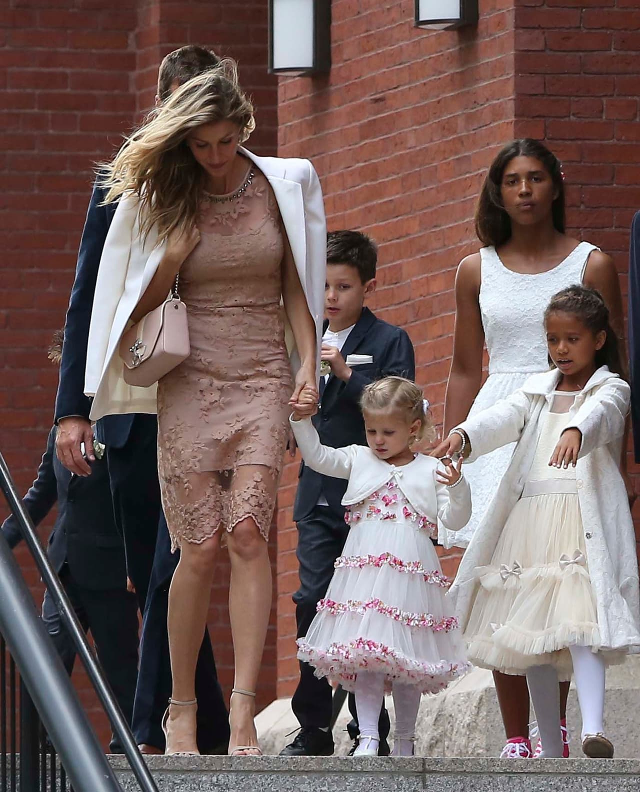 Toda la familia Brady se reunió en la ciudad del noreste.