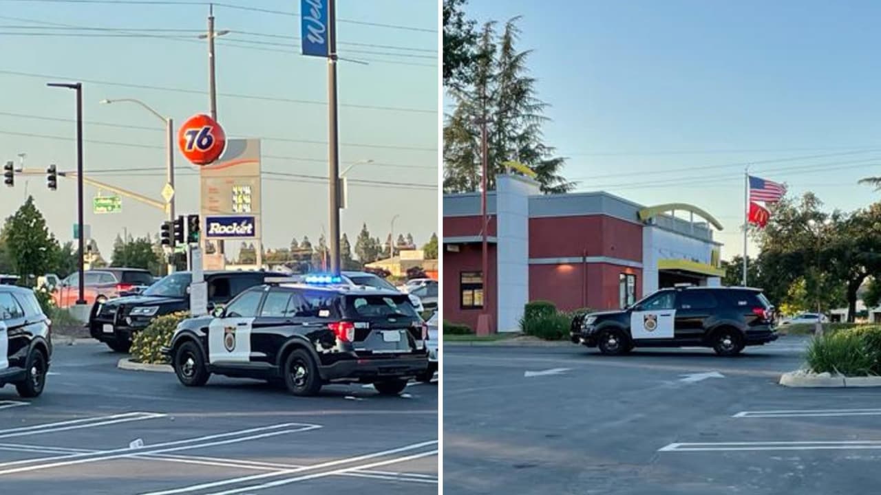 Una persona posiblemente armada se atrinchera en un McDonald's en el sur de Sacramento