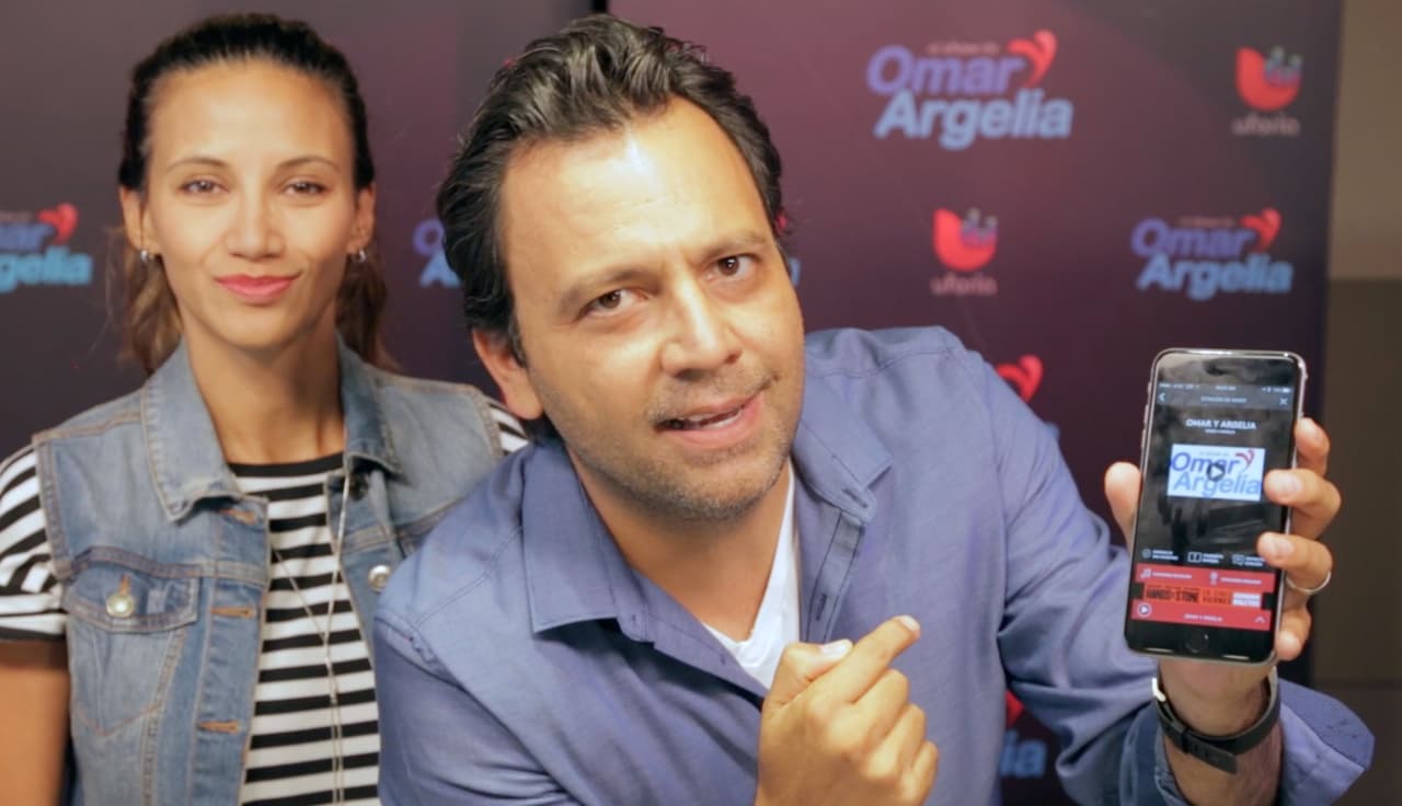 Omar y Argelia te explican como escucharlos en Uforia