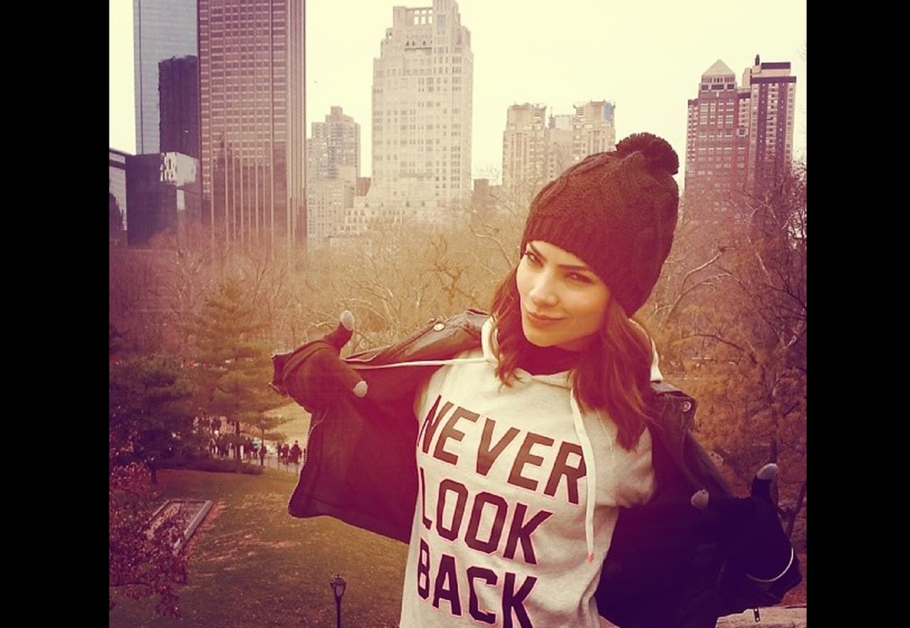 19. IN LOVE WITH NYC. Una de sus ciudades preferidas es Nueva York. La ex reina de belleza no deja pasar la oportunidad de tomarse increíbles fotos.