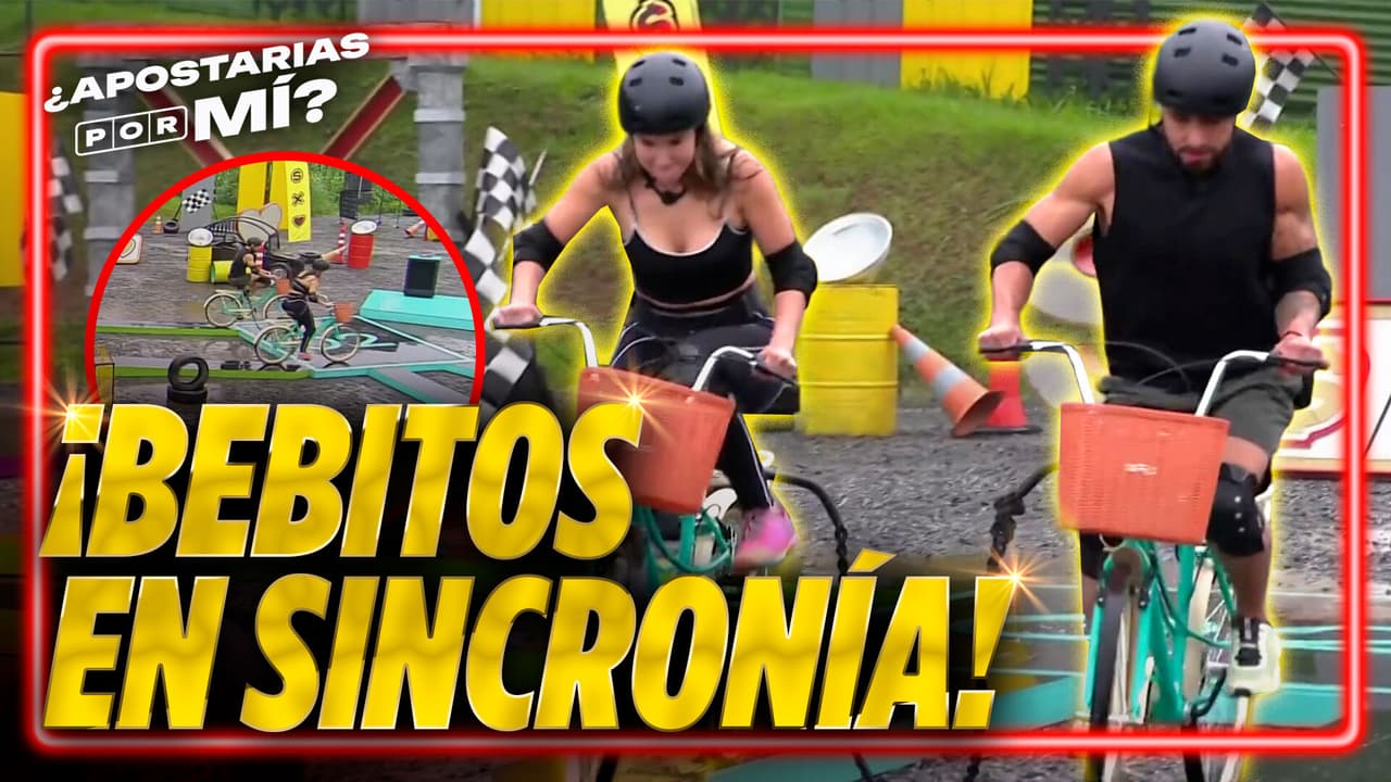 Beta cae pero tranquiliza a Alejandra para pedalear y completar el desafío