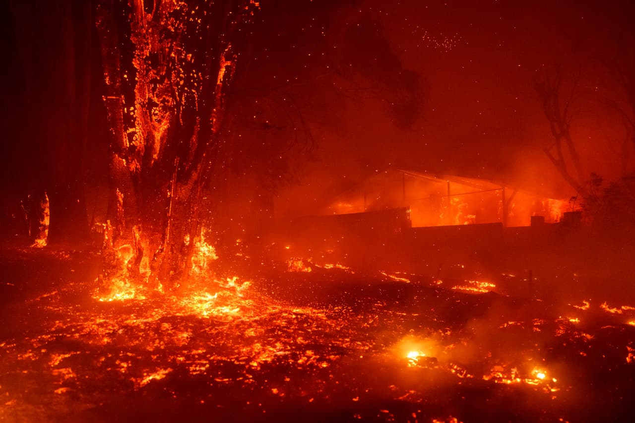 No hay una estimación de daños disponible, pero
<b>"es seguro que algunas casas definitivamente sufrirán graves daños",</b> dijo Matt Myerhoff, portavoz de la ciudad de Malibú, a ABC7.