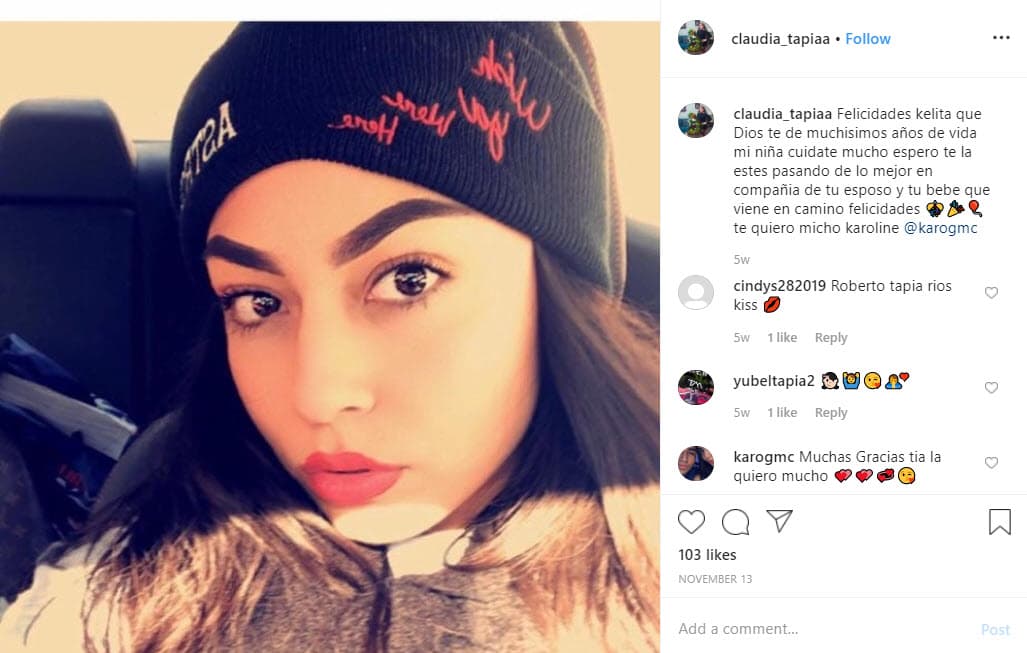 Su última publicación en Instagram la hizo el 13 de noviembre y la dedicó para enviar una felicitación de cumpleaños.
<br>