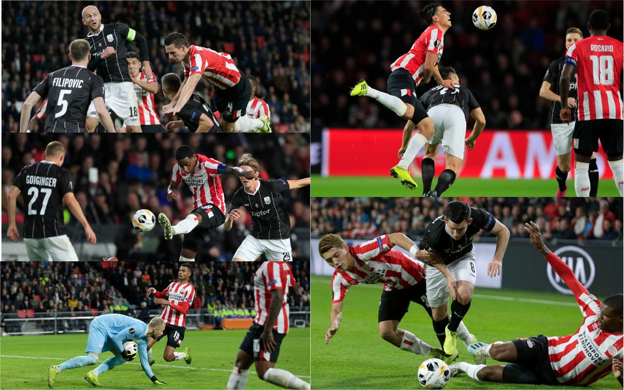 PSV no logra doblegar a un débil LASK y se llevan un punto en el Philips Stadion.