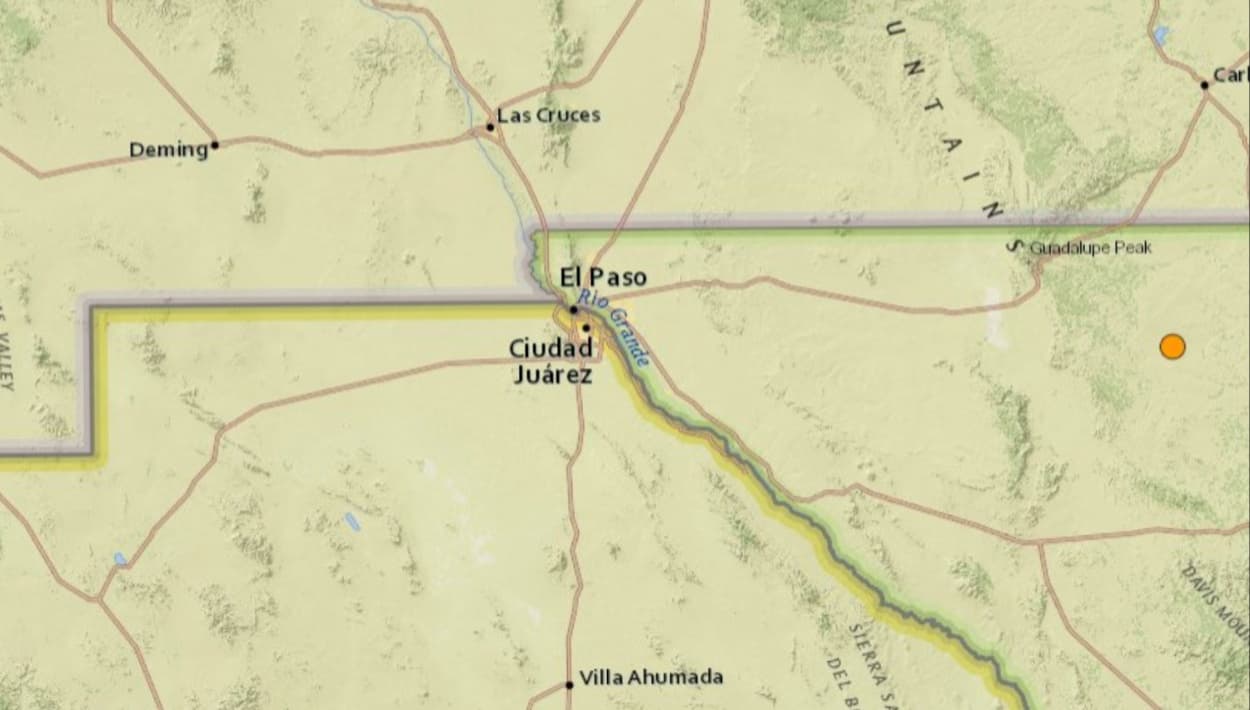 Se registra sismo de 5.3 grados al oeste de Texas durante la madrugada, esto es lo que sabemos