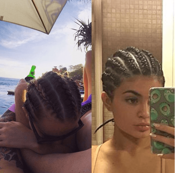 Aunque Kylie ha imitado también los looks de personas no tan conocidas en los medios.