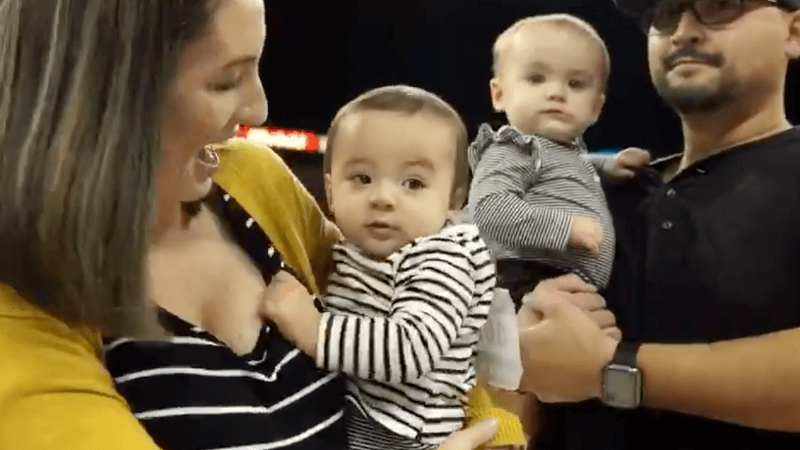 Sin duda, los padres eran los más entusiasmados.