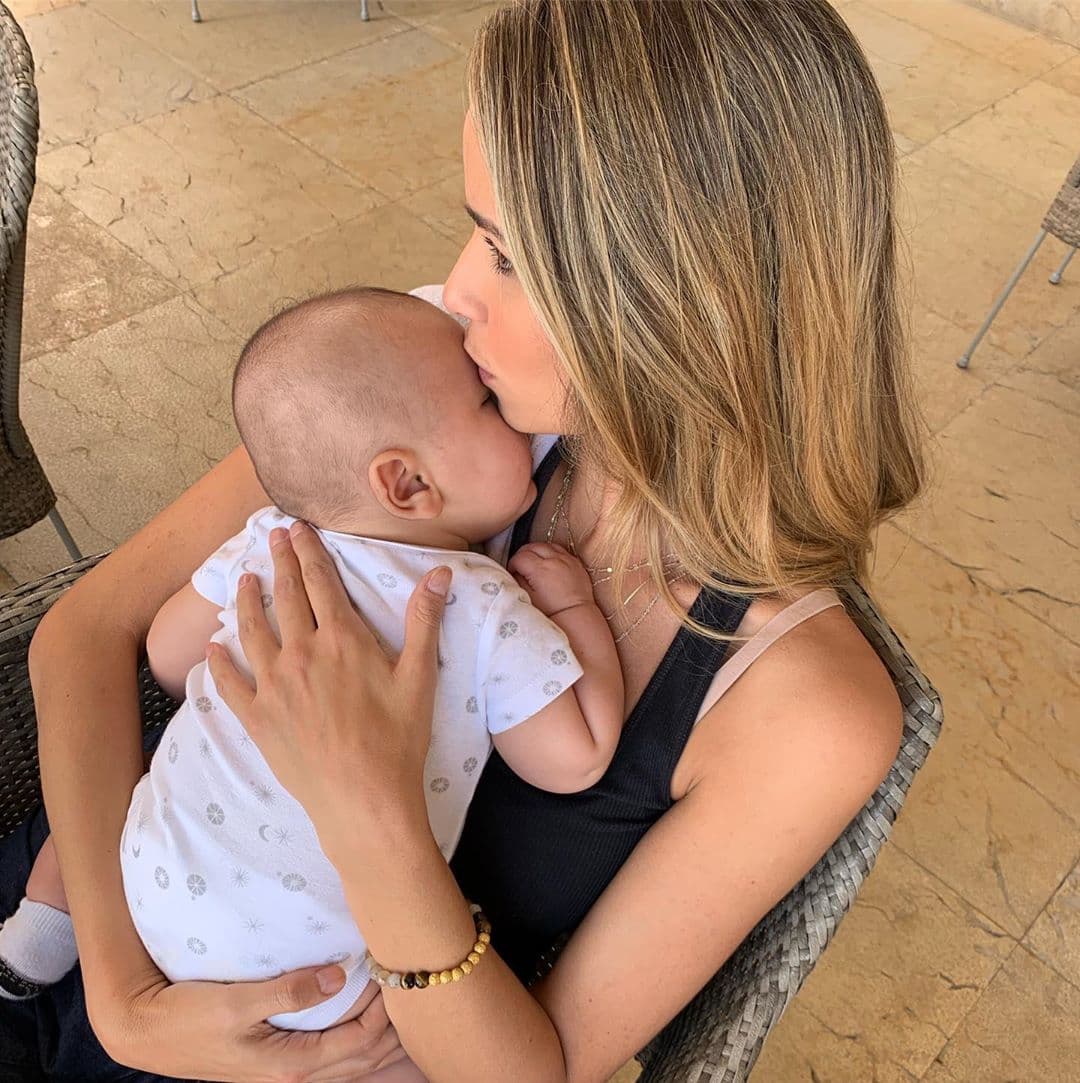 Y agregó que sus hijos están enterados que Rocco es el último hermanito que tendrán.