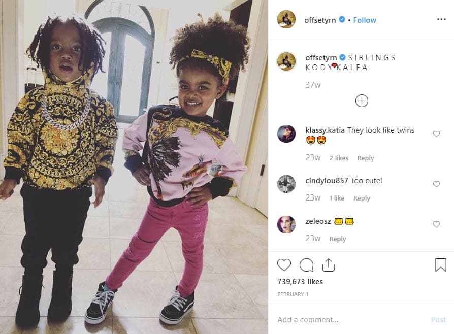 Cabe señalar que Kalea y Kody tienen la misma edad y solo se llevan un mes de diferencia.