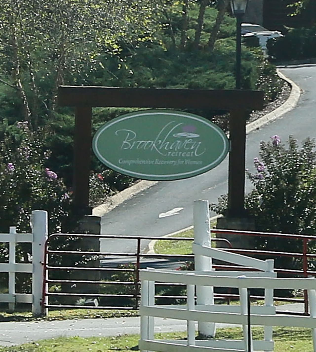 Así luce la entrada del Brookhaven Retreat Rehabilitation Center.