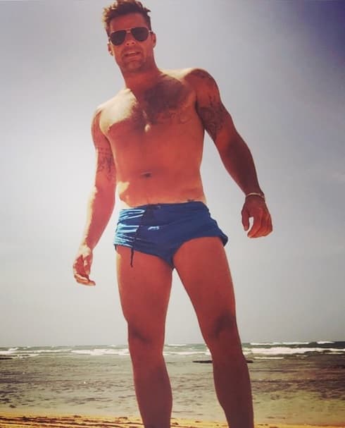 Pero otra de las agradables sorpresas que nos dio fue esta imagen en donde mostró su sexy cuerpazo.