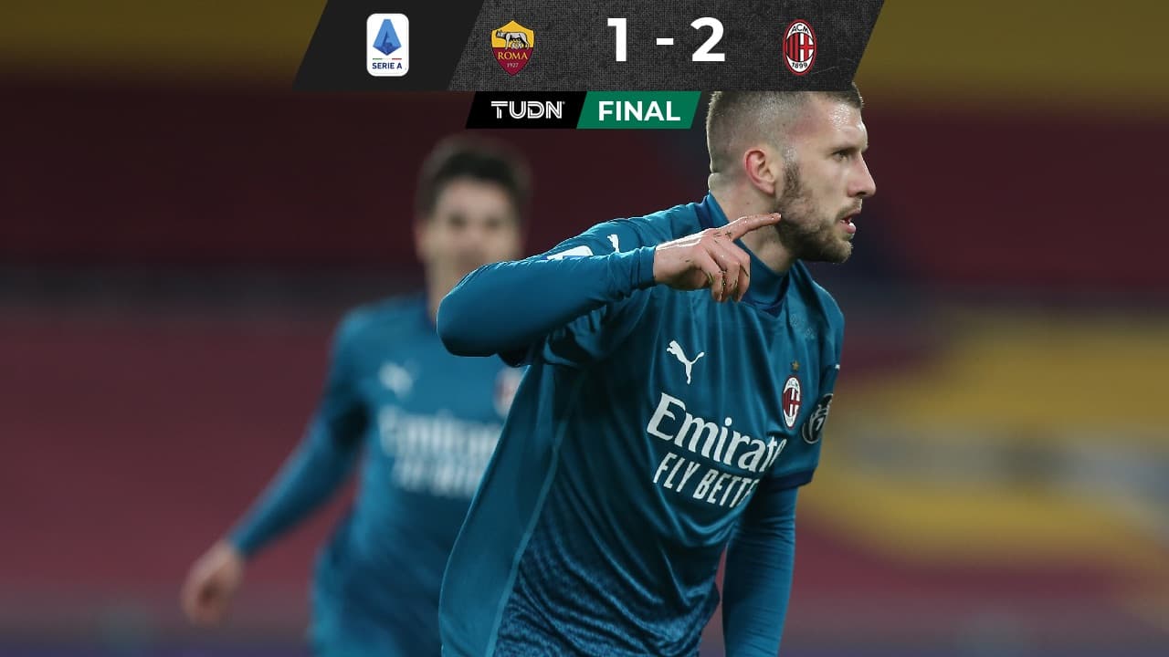 Milan acecha el liderato con la victoria ante la Roma