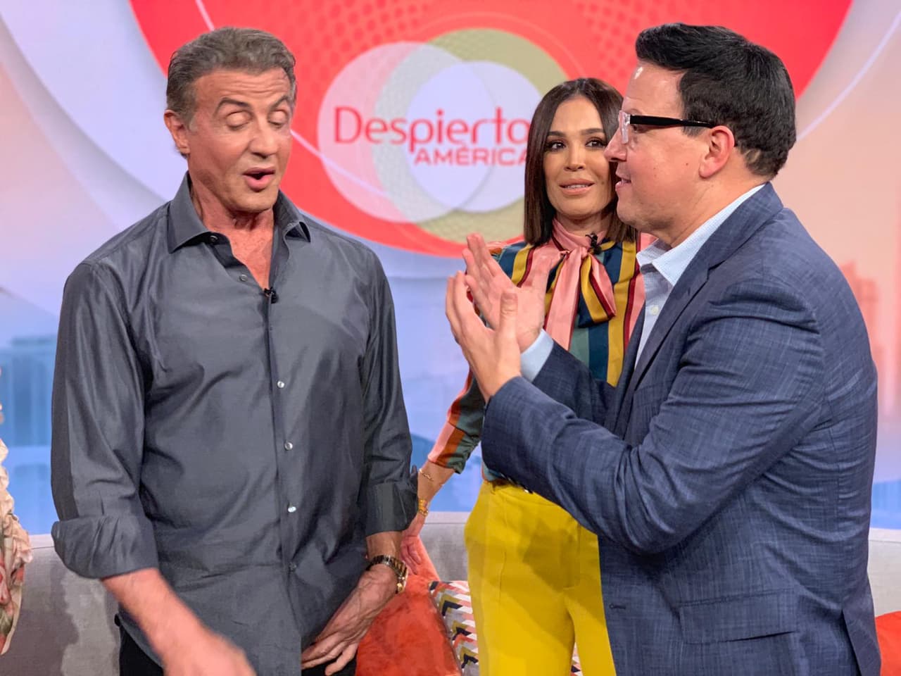 Raúl González no dudó en acercarse para declararle su admiración y respeto.