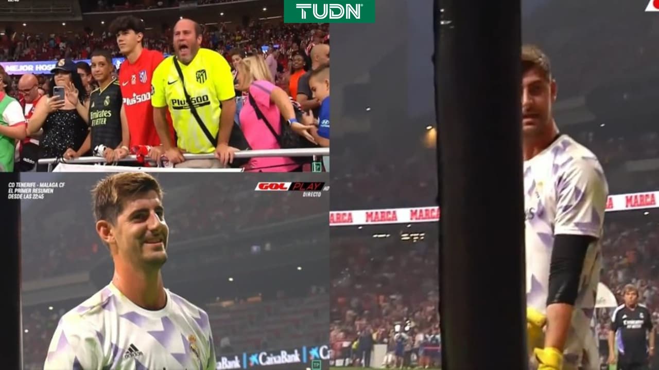 El gesto de Courtois al llamarle 'pesetero' que duele en el Atlético