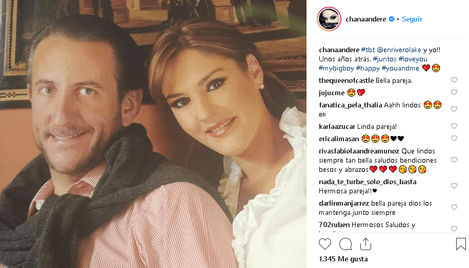 De hecho, después de felicitar a Natalia, la actriz aprovechó para publicar este #TBT con su esposo y mandarle un amoroso mensaje.
