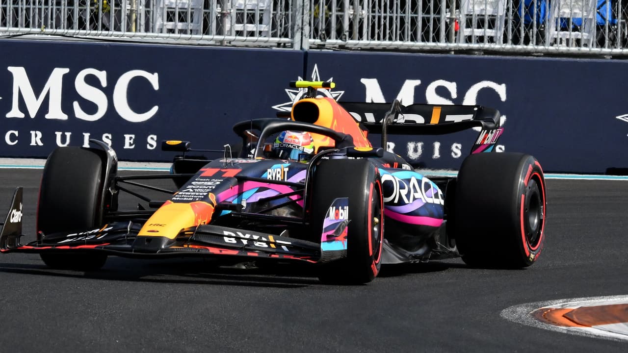 Cortesía de Leclerc... Checo Pérez se queda con la pole del GP de Miami
