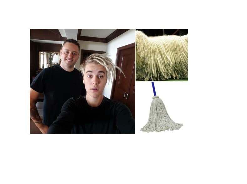 Y por si fuera poco, también lo han comparado con un mop...