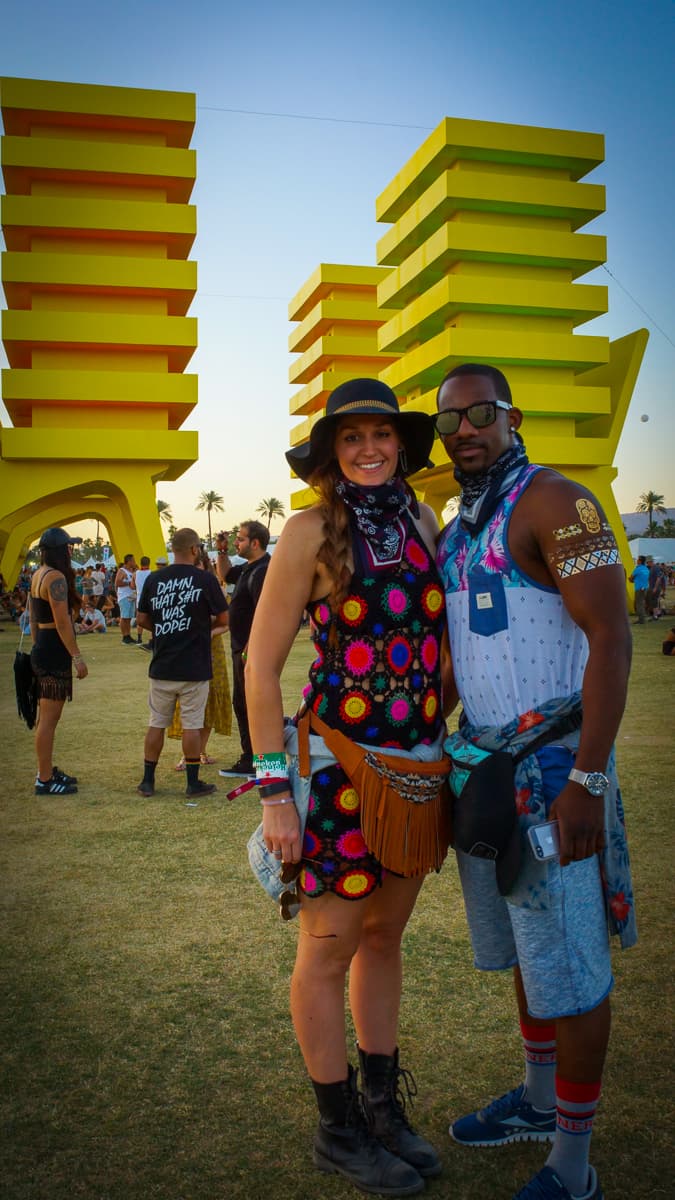 Los tatuajes no permanentes fueron la moda.