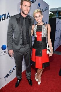 Miley Cyrus y Liam Hemsworth