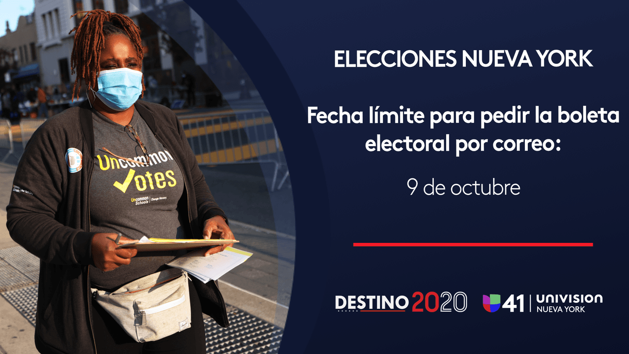 ¿Ya hizo el registro para votar en Nueva York en estas elecciones? Queda poco tiempo