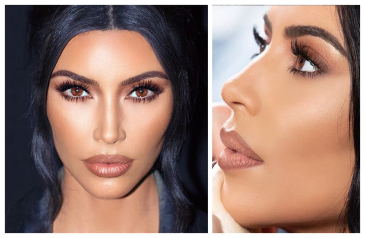 KIM KARDASHIAN.- Si hay alguien que nos ha enseñado de moda desde hace muchos años es Kim Kardashian y con ella sí que podremos tener claridad en lo que refiere a la ceja perfecta.
