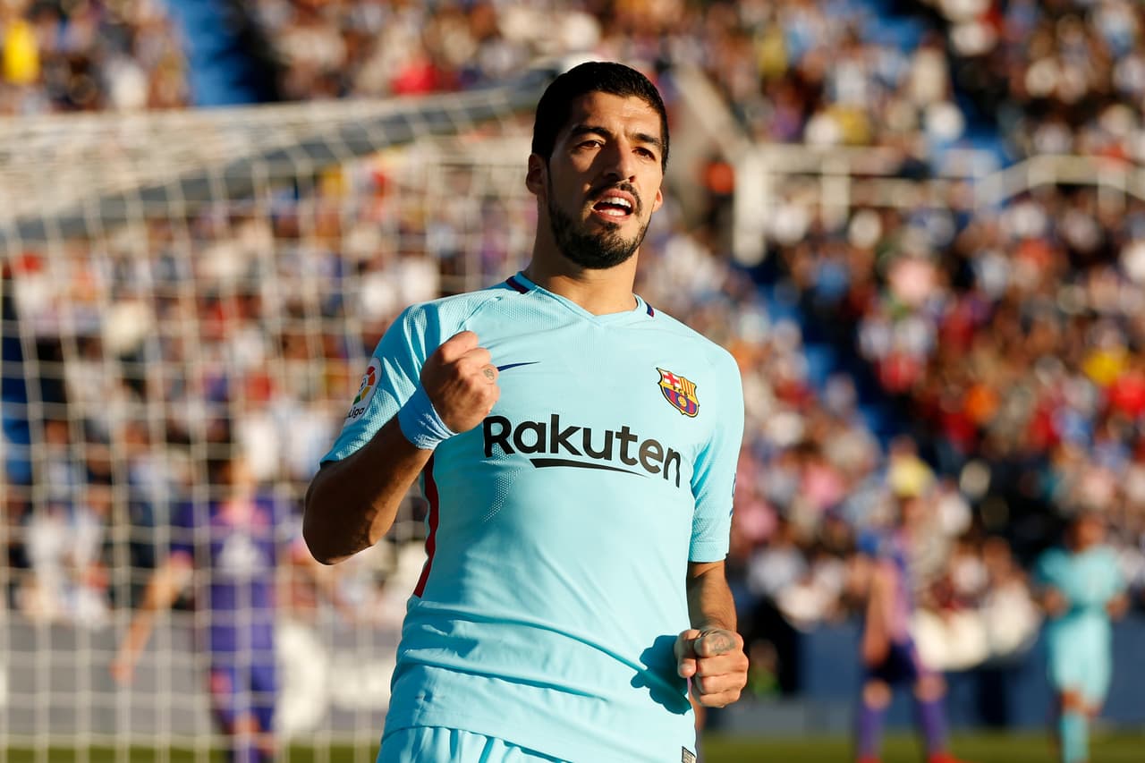 <b>Delantero: </b>Luis Suárez (Barcelona)