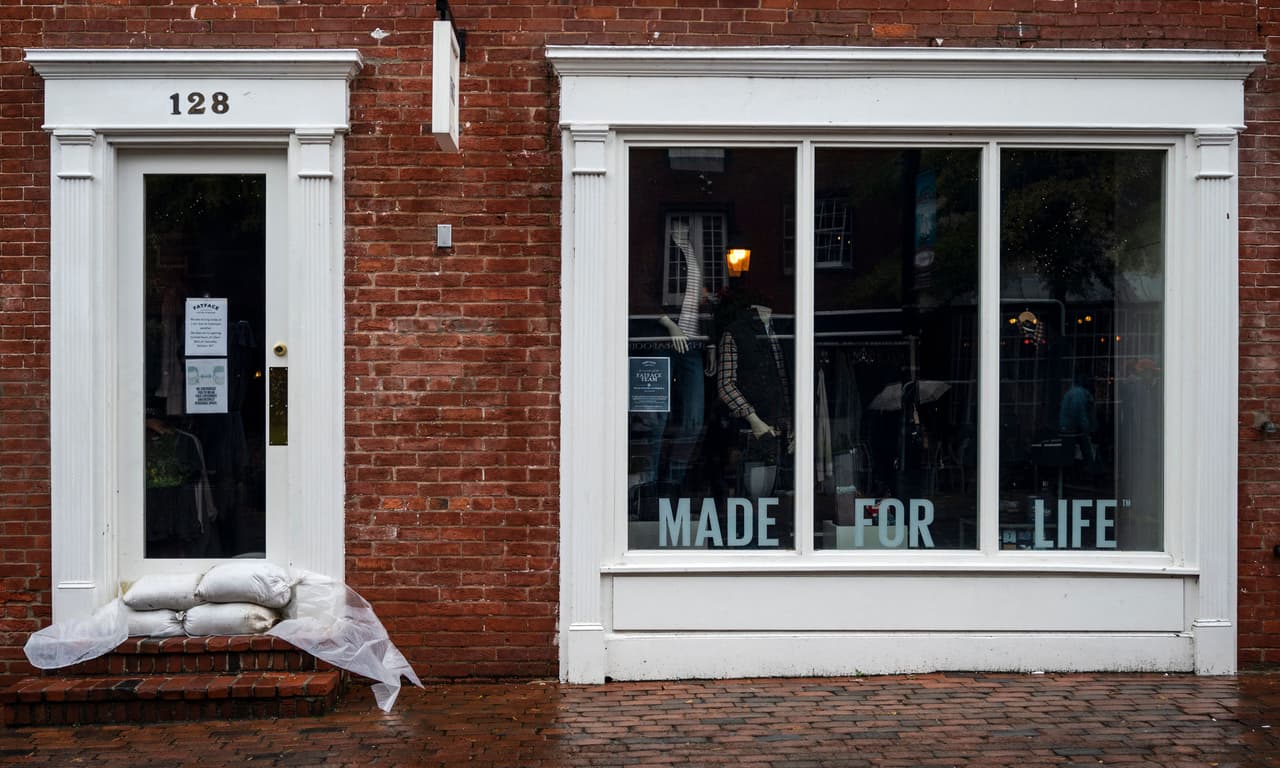 Lluvia y vientos: el DMV está bajo los efectos de la tormenta tropical Ophelia