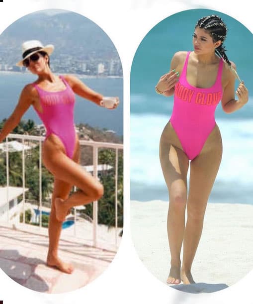 Son como dos gotas de agua y eso se pudo comprobar con una foto que la menor de las Jenner subió a sus redes sociales en la que lucía el mismo traje de baño que su mamá usó cuando era joven. ¡Wow!