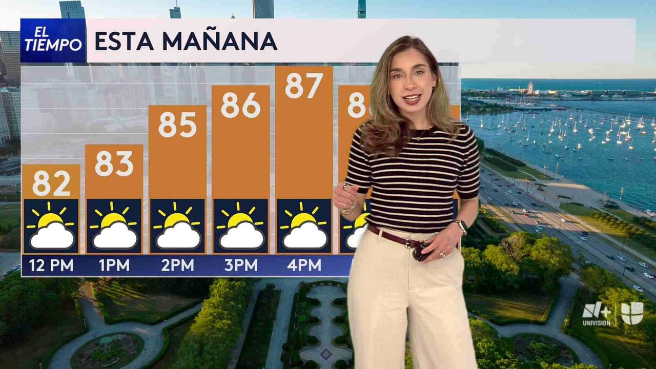 Pronóstico del tiempo hoy en Chicago: Día caluroso con mala calidad del aire; el termómetro alcanzará 87 °F