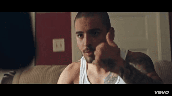 Resulta que Maluma intentó plasmar en el video el maltrato que sufren algunos latinos en Estados Unidos.