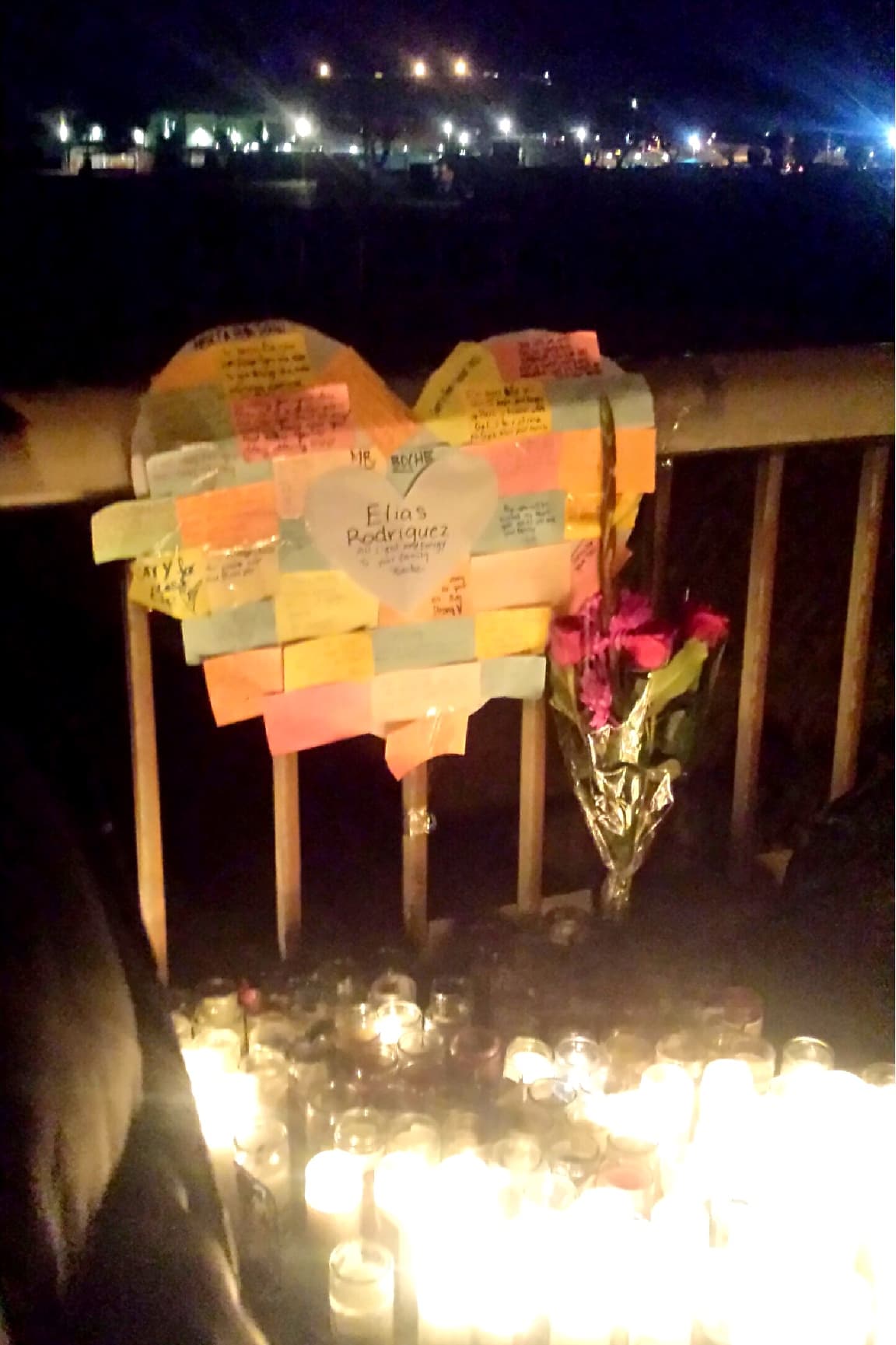 Mensajes del corazón para el joven Elías y de consuelo para la familia.