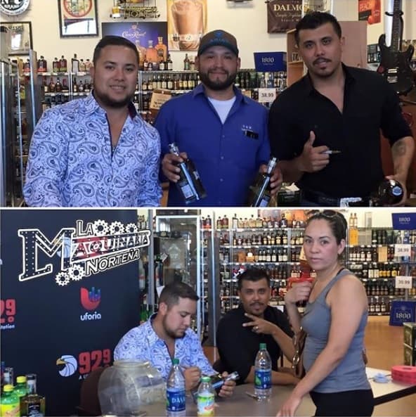 Ellos sacaron al mercado su 'Tequila La Maquinaria Norteña', 100% reposado, 100% mexicano y 100% de agave, según se indica en su página de Facebook.