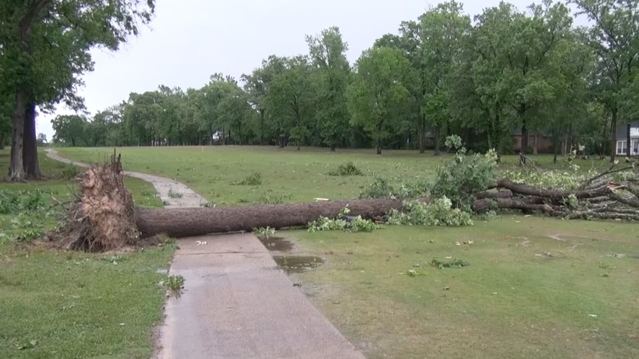 Una vivienda se vio afectada por los fuertes vientos