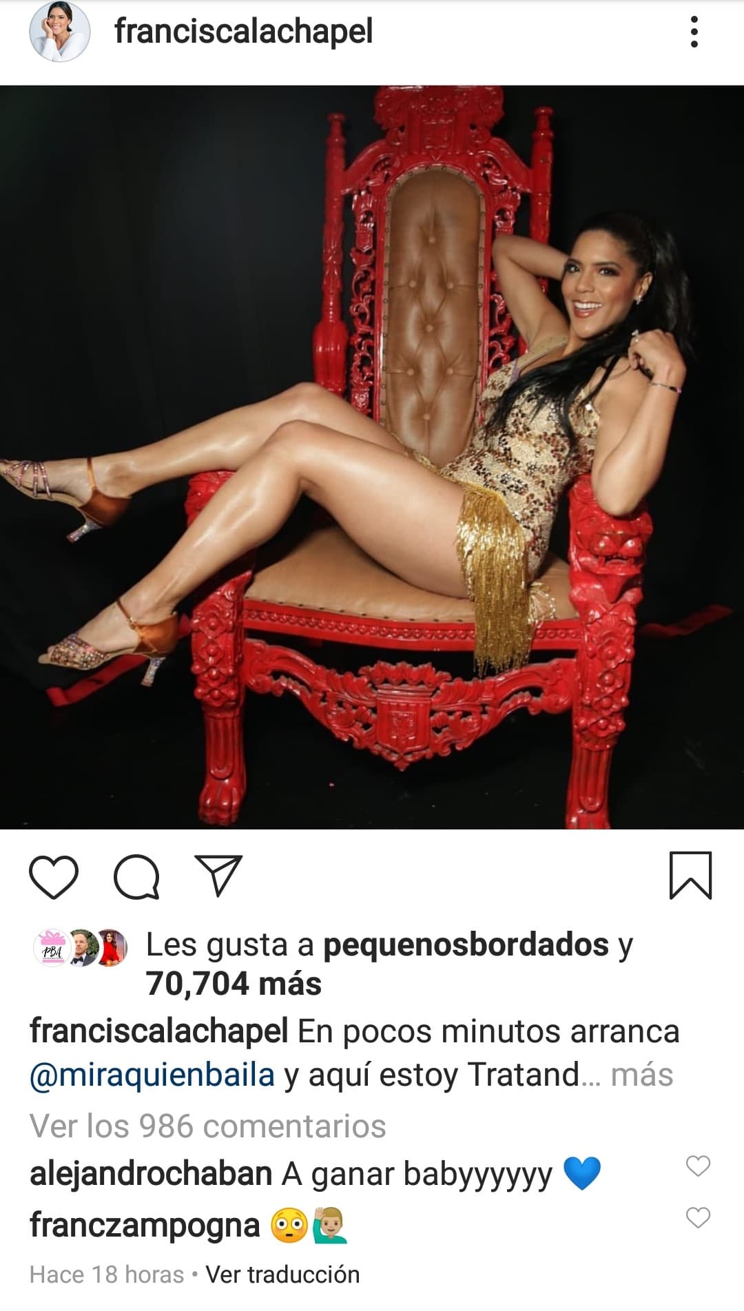 Sin embargo, los comentarios más especiales fueron los de su futuro esposo, quien estuvo atento a la transmisión y a todas las publicaciones de la presentadora de Despierta América.