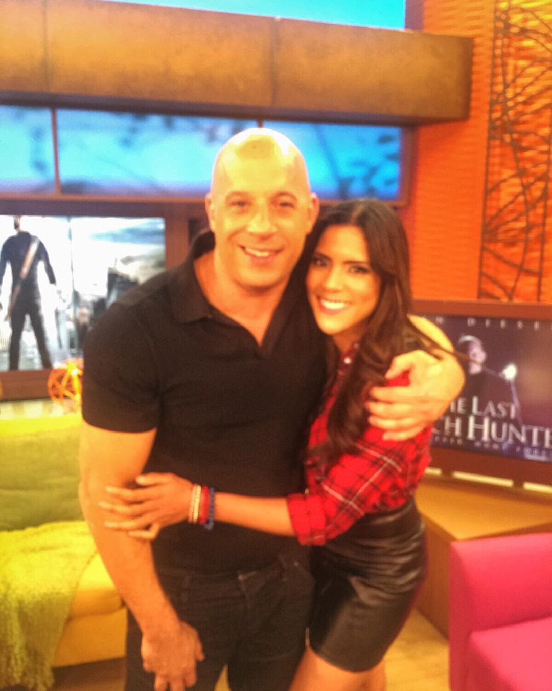 El año en el que Francisca fue reina de Nuestra Belleza Latina pudo conocer al actor Vin Diesel.