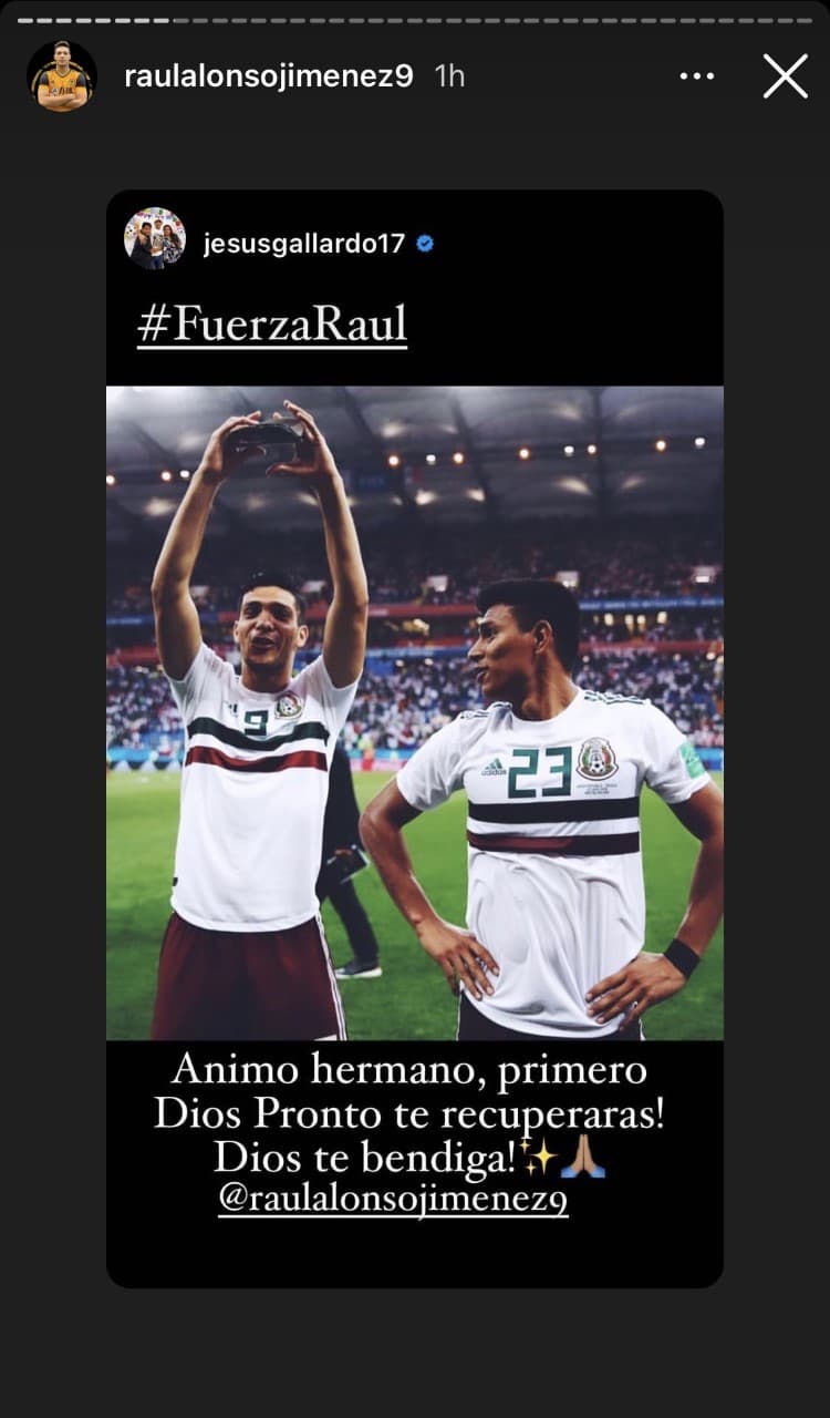 La operación del mexicano fue todo un éxito y agradeció todos los mensajes de apoyo que tuvo en su cuenta de Instagram.