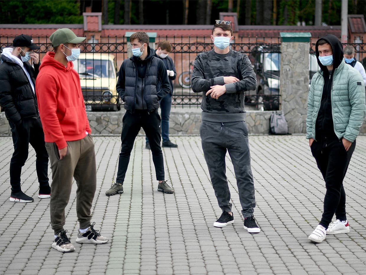 De Ucrania el equipo con más casos positivos por coronavirus