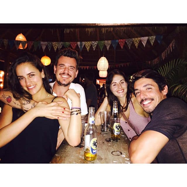 Y vemos que se la han pasado increíble con algunas amistades.