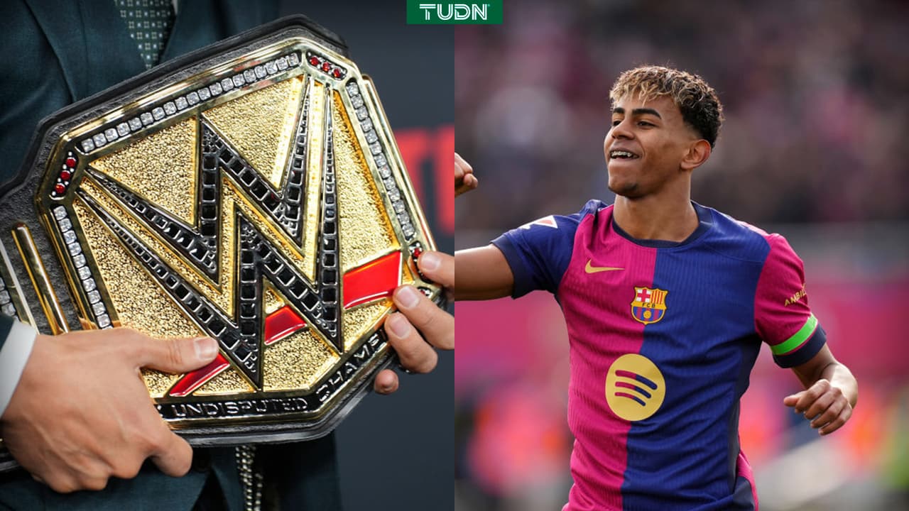 Lamine Yamal es 'nuevo campeón' de la WWE... ¿y Cody Rhodes? 