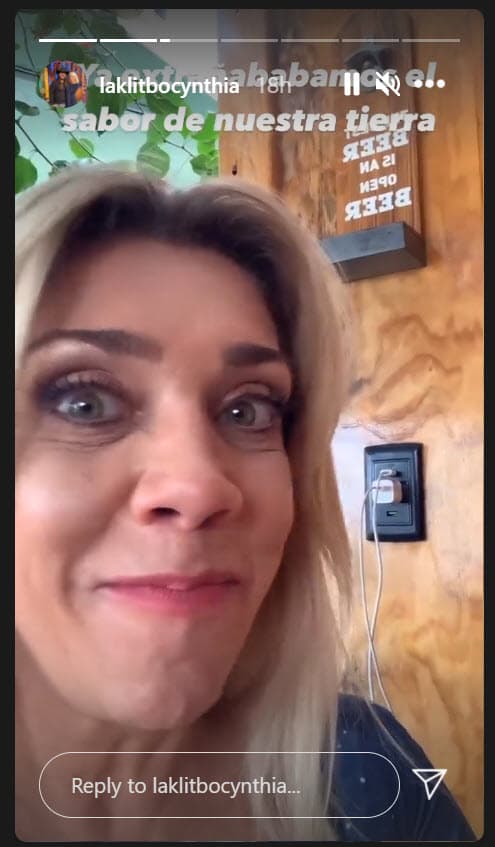 <b><a href="https://www.univision.com/famosos/ten-mucho-cuidado-la-seria-advertencia-de-cynthia-klitbo-a-las-mujeres-que-golpean-a-un-hombre-video" target="_blank">"Me desmayo"</a></b>, dijo en primera instancia al imaginarse calva a su hija por interpretar a un personaje.
<br>