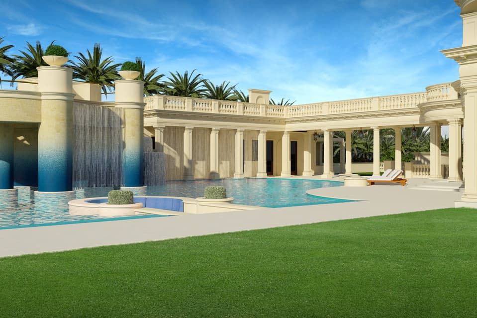 Y claro, dos muelles para barcos. Todo esto por solo $159 millones.