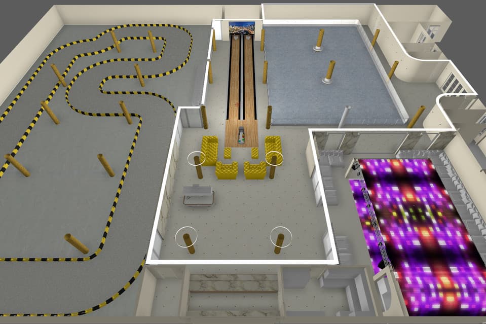 Para los que coleccionen autos, esta mansión cuenta con un garaje subterráneo con espacio para 30 vehículos.