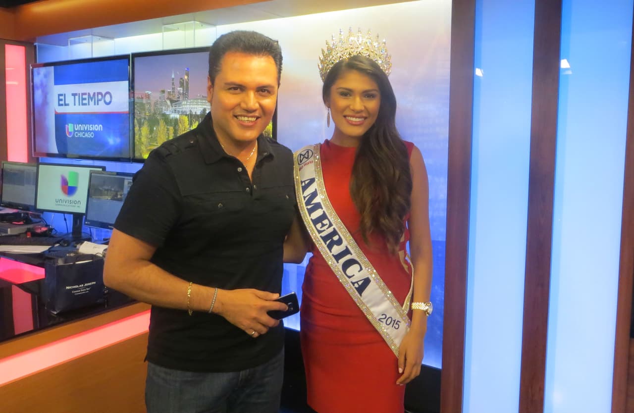 Con Auri Salgado se tomó divertidos selfies.