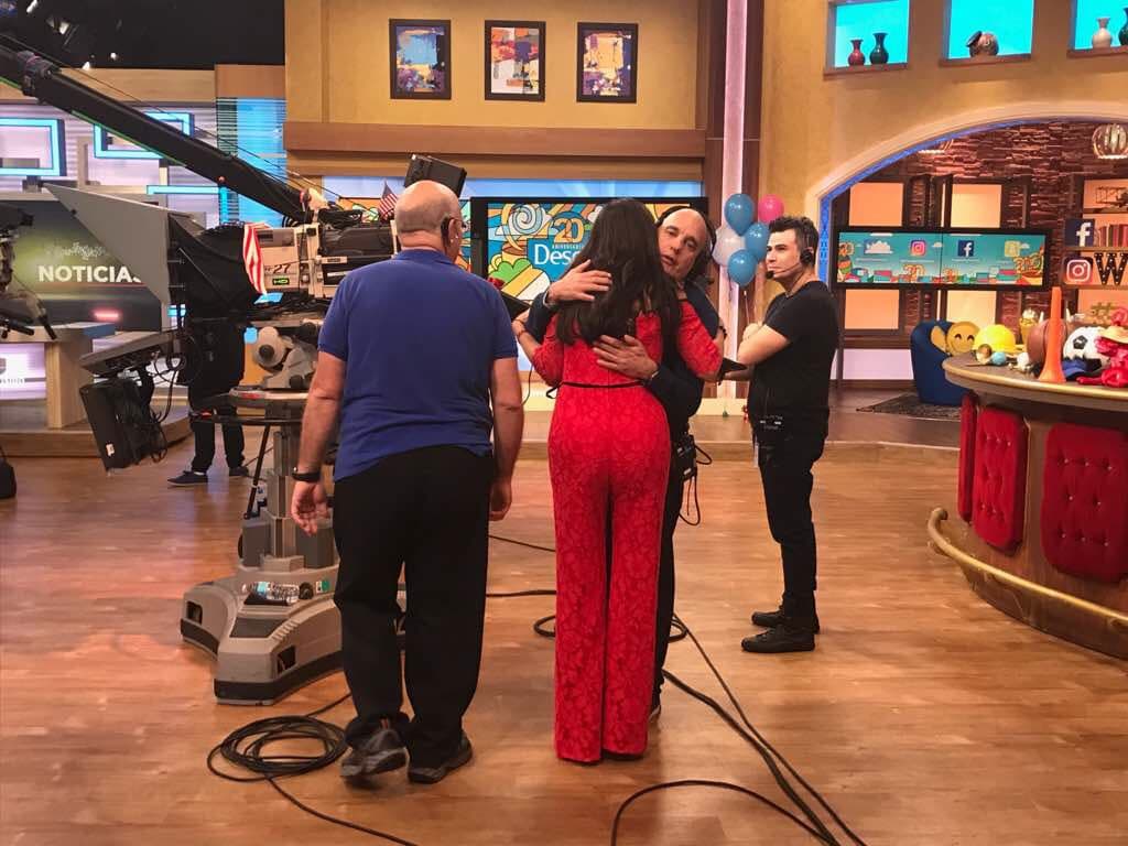 Giselle Blondet estaba lista para una mañana llena de emociones.