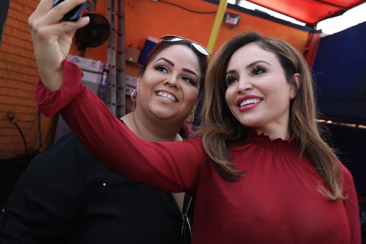 El Free-guey show es muy querido por su público y estas fotos lo demuestran.