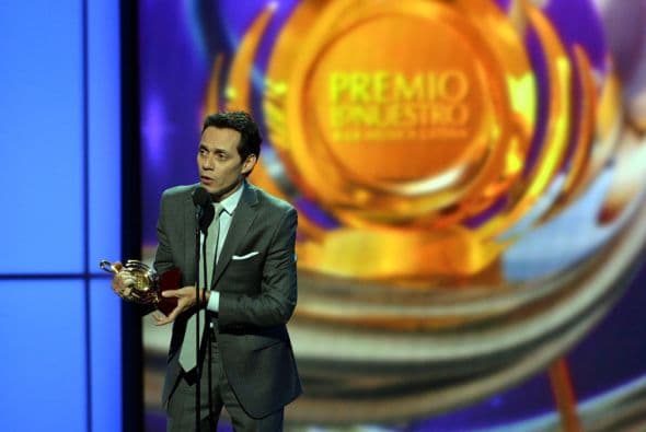 Marc Anthony se llevó otro Premio Lo Nuestro en esta noche.