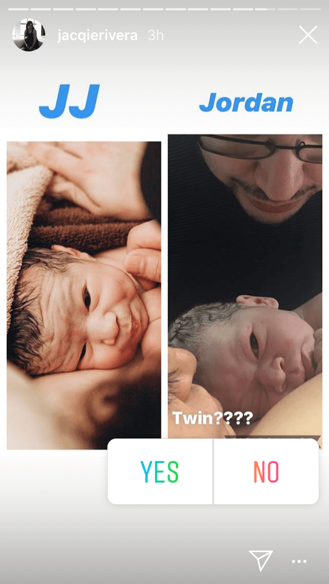 El miércoles 29 de abril, Jacqie Rivera publicó en Instagram las 
<b><a href="https://www.univision.com/famosos/jacqie-rivera-publica-las-primeras-fotos-de-julian-joy-y-parece-una-copia-de-su-hijo-jordan-4-anos-mayor-video" target="_blank">primeras fotos del bebé</a> </b>en donde quedó al descubierto el parecido que tiene con su hermano Jordan. 
<br>