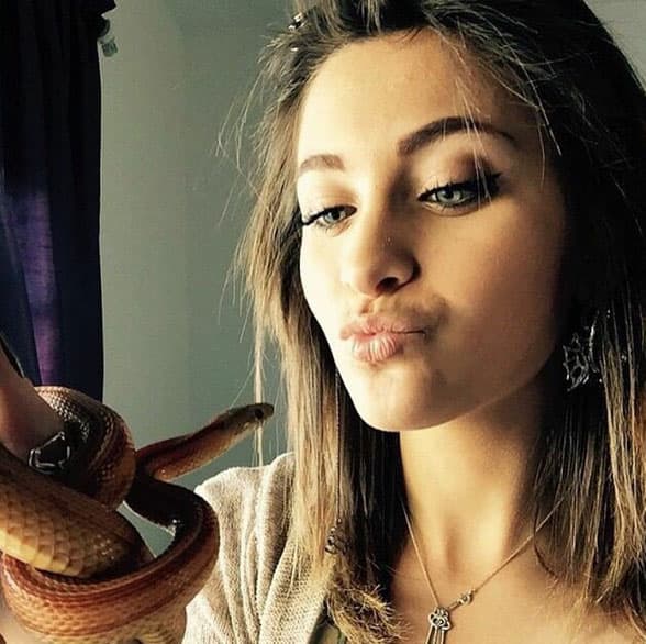 ¡Jugando con una víbora!