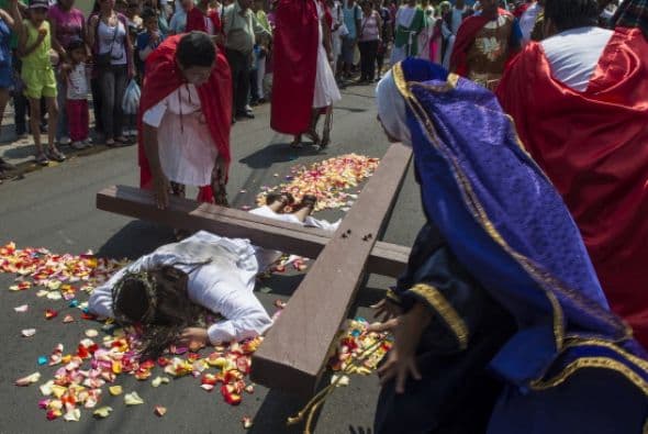 Una de las representaciones más famosas es la de Iztapalapa, una delegación de la Ciudad de México.